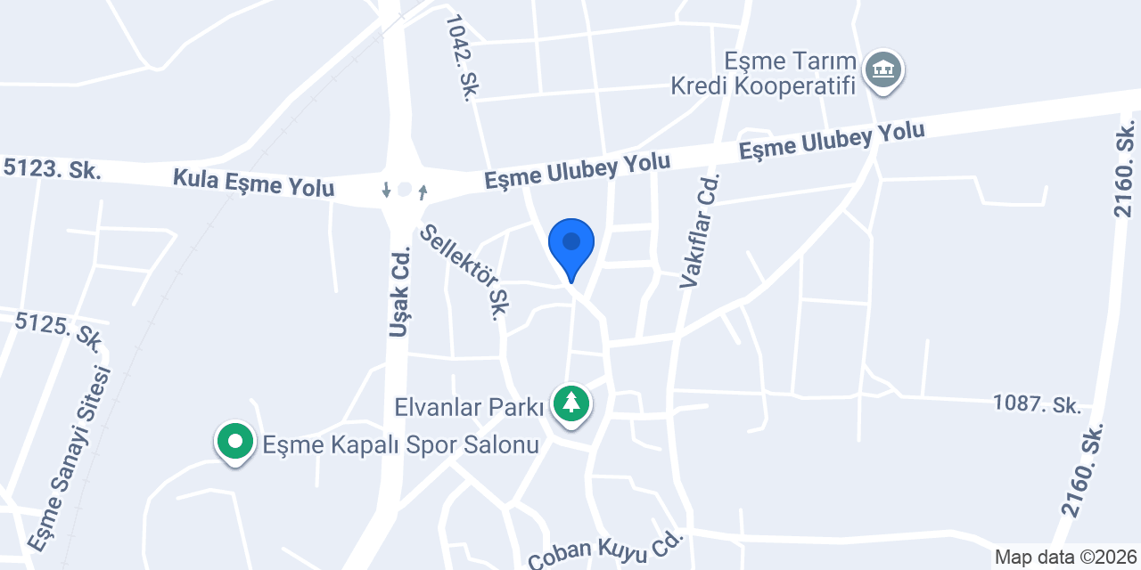 Türkan Sürücü Kursu konumu