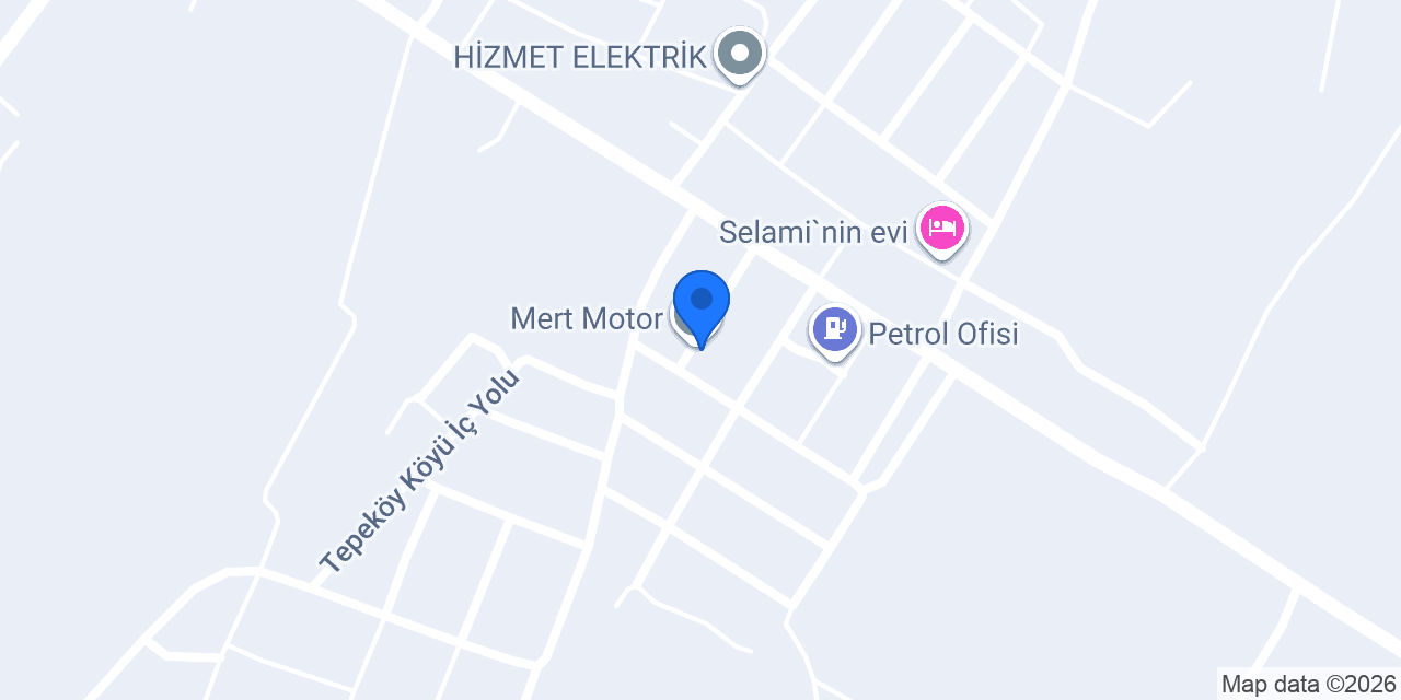 Mert Motor konumu