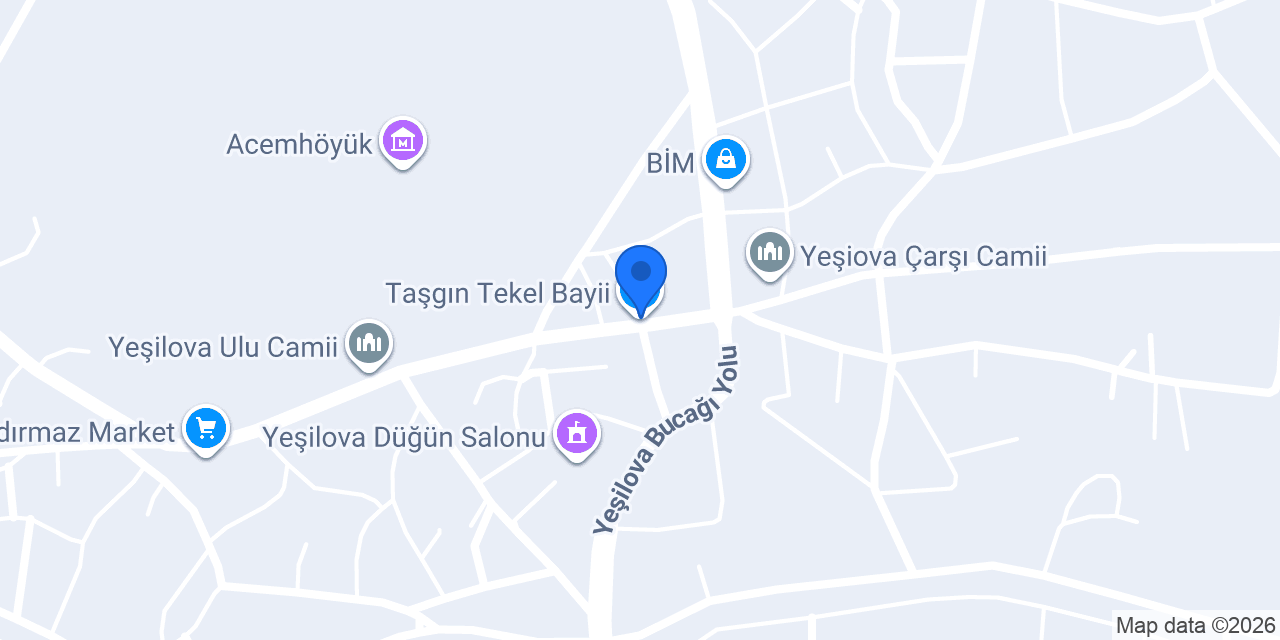 Taşgın Tekel Bayii konumu