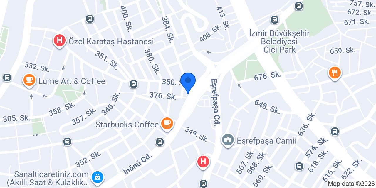 İzmir Tadilat Dekorasyon konumu