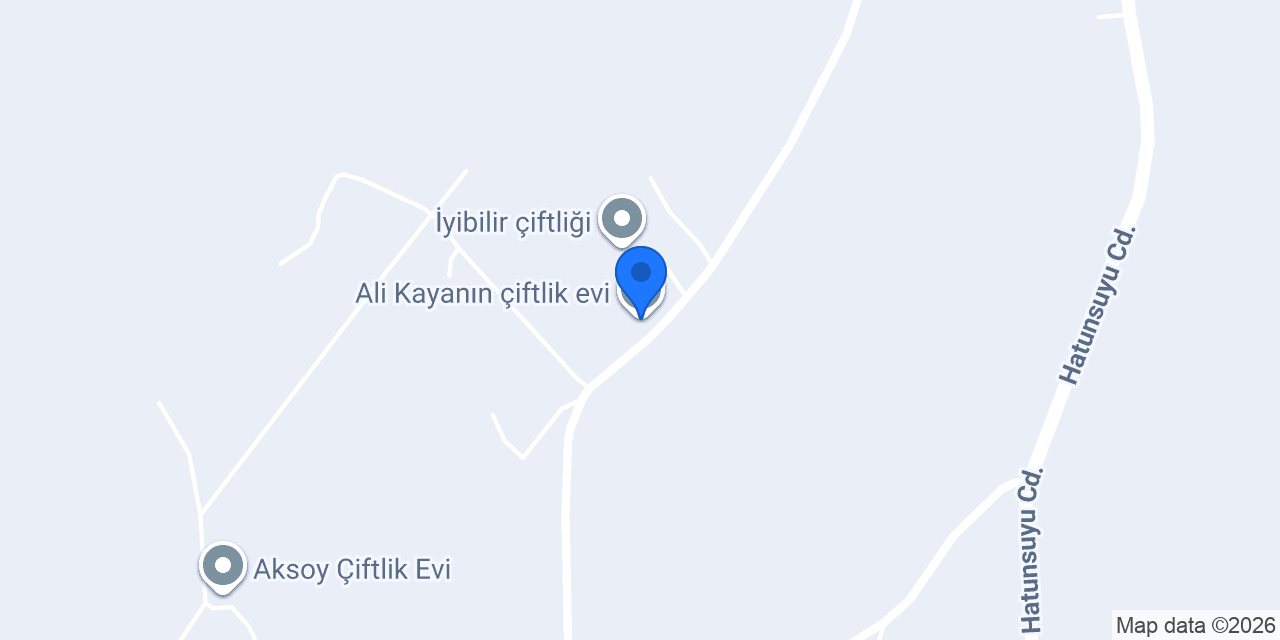 Ali Kayanın çiftlik evi konumu