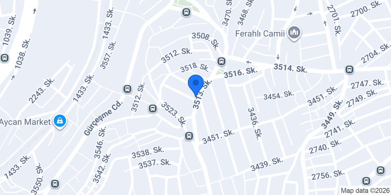 Ergin Mobilya Dekorasyon konumu