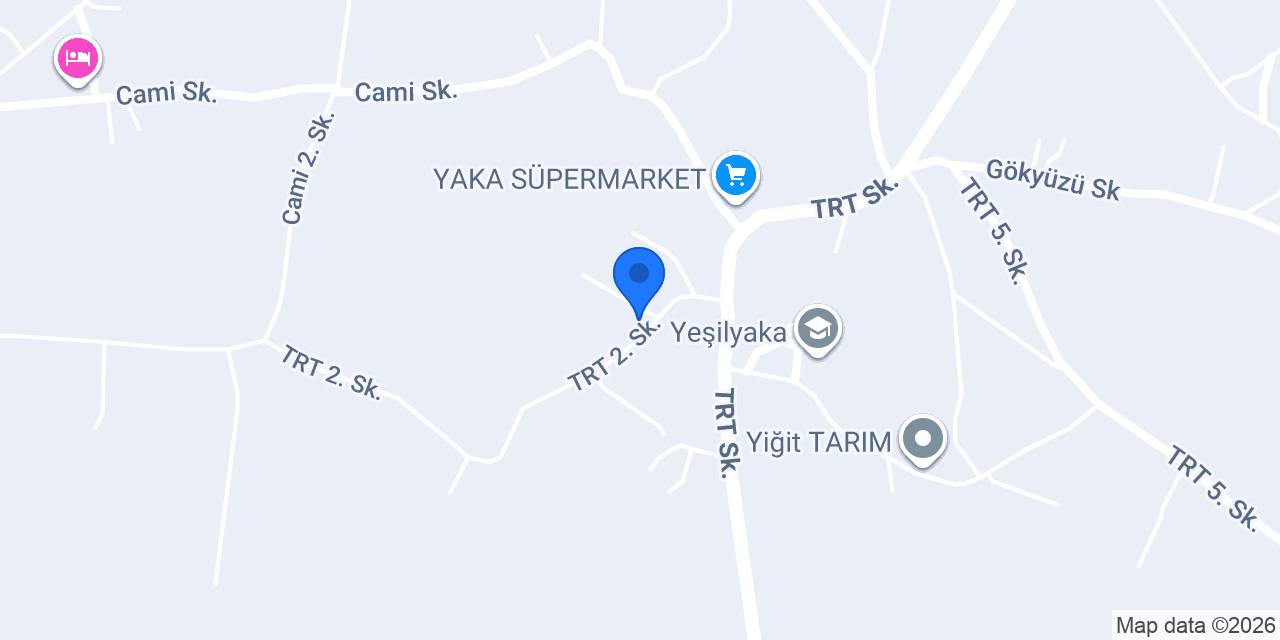 Ekici çiftliği konumu