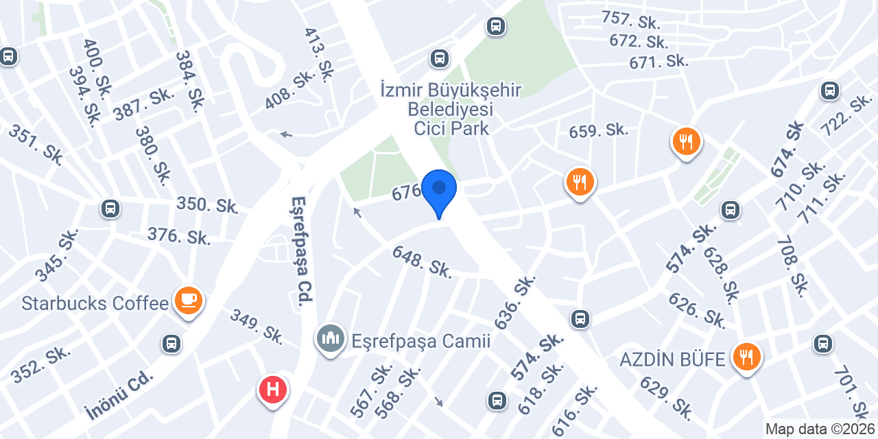 Sırma Madran Eşrefpaşa Bayi konumu