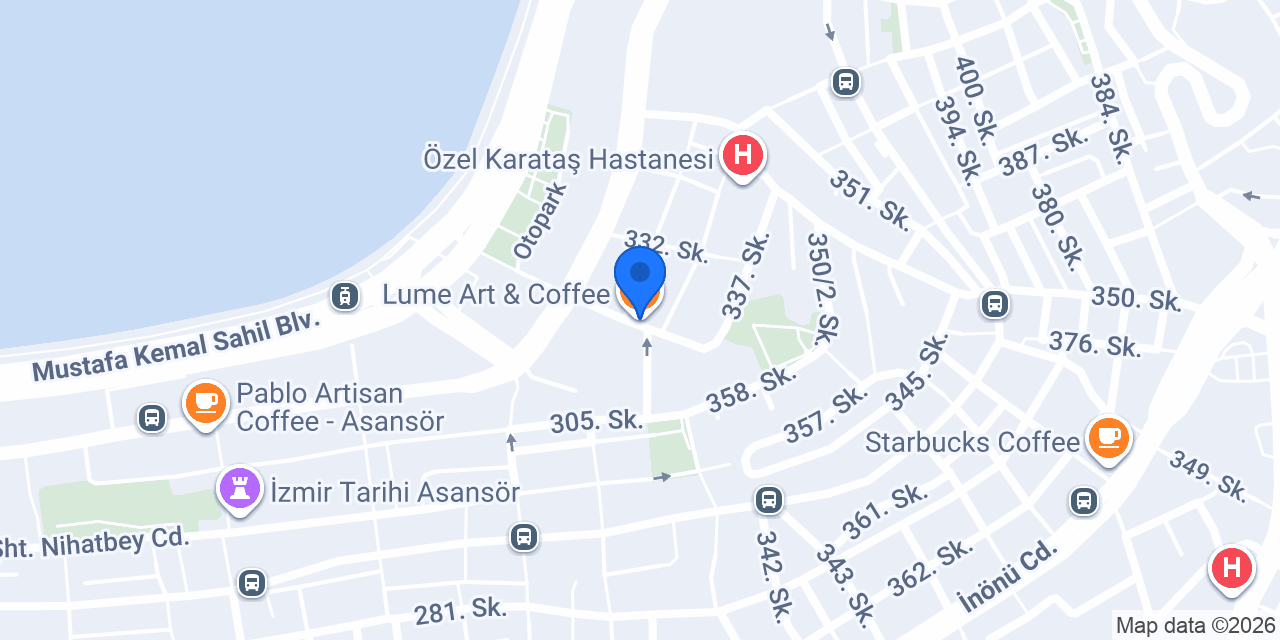 Lume Art & Coffee konumu