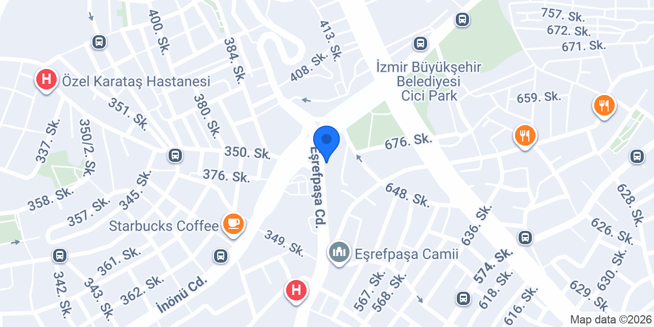Yavuz Çiçekçilik konumu