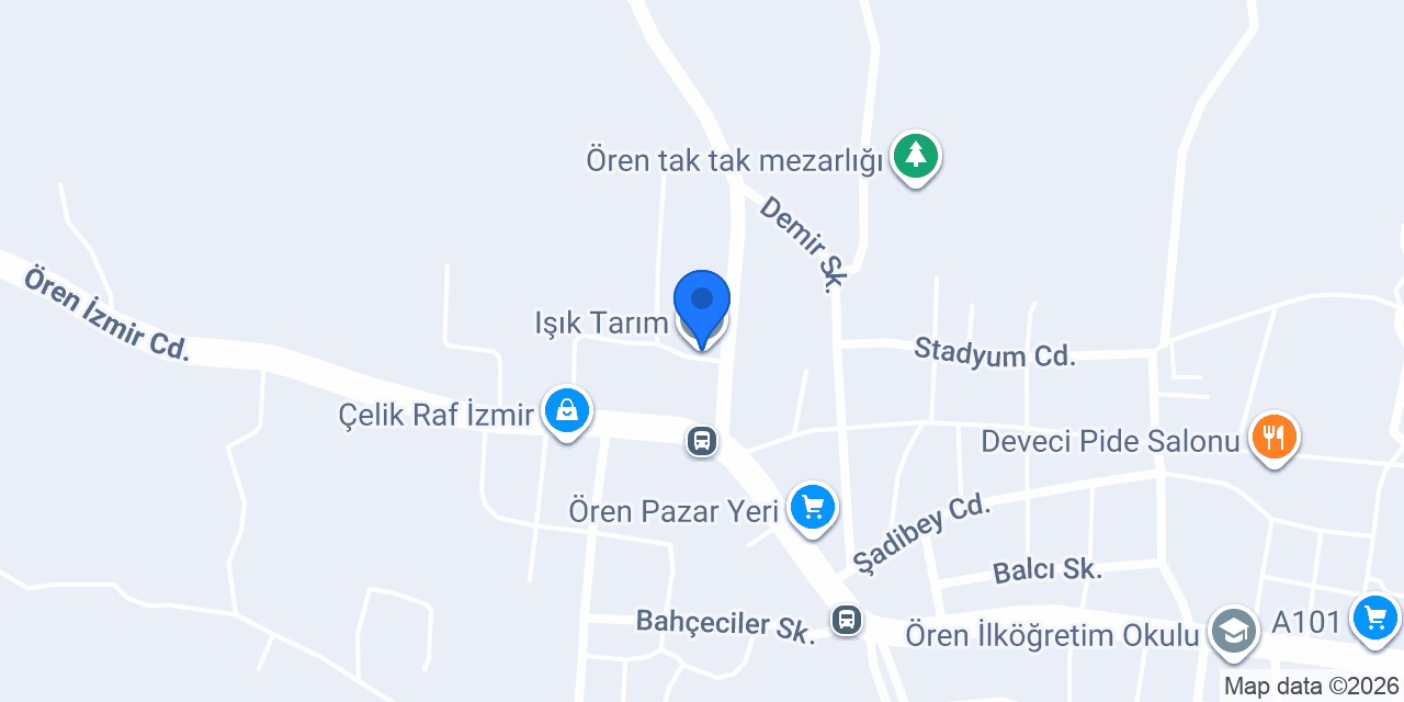 Işık Tarım konumu