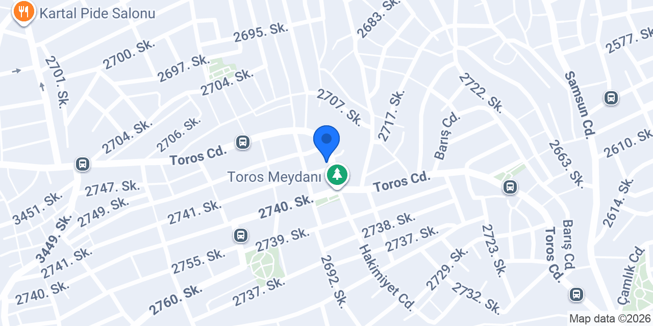 Toros Milangaz konumu