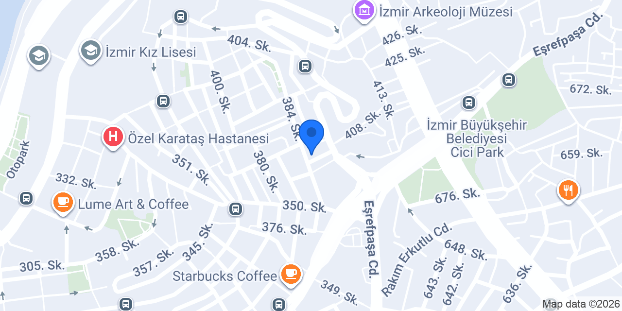 Küçük Köşk konumu