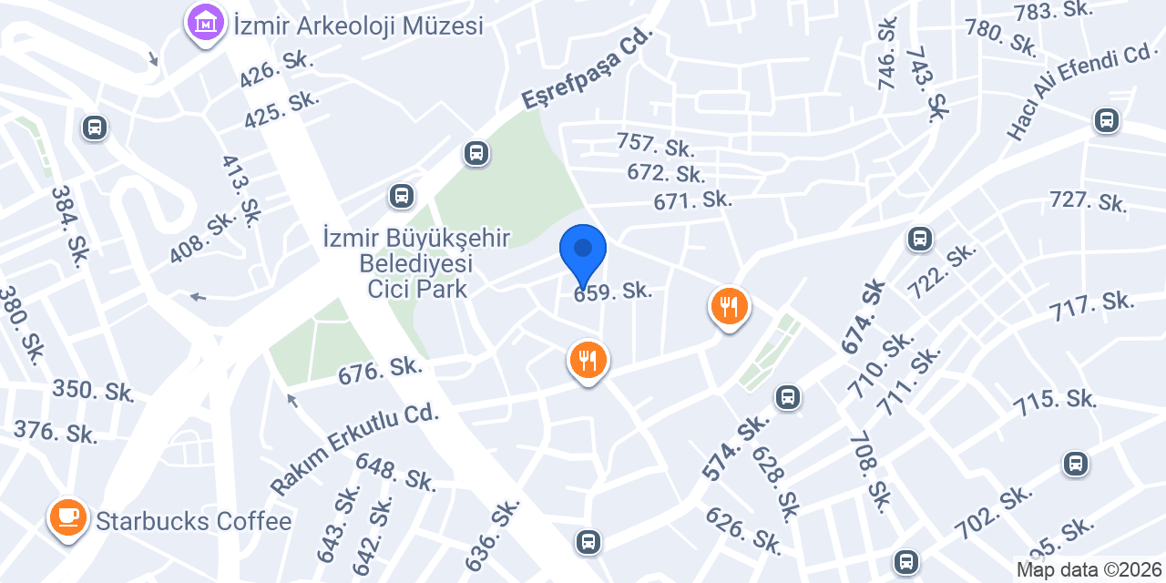 Erkut Kırcalı Mobilya konumu