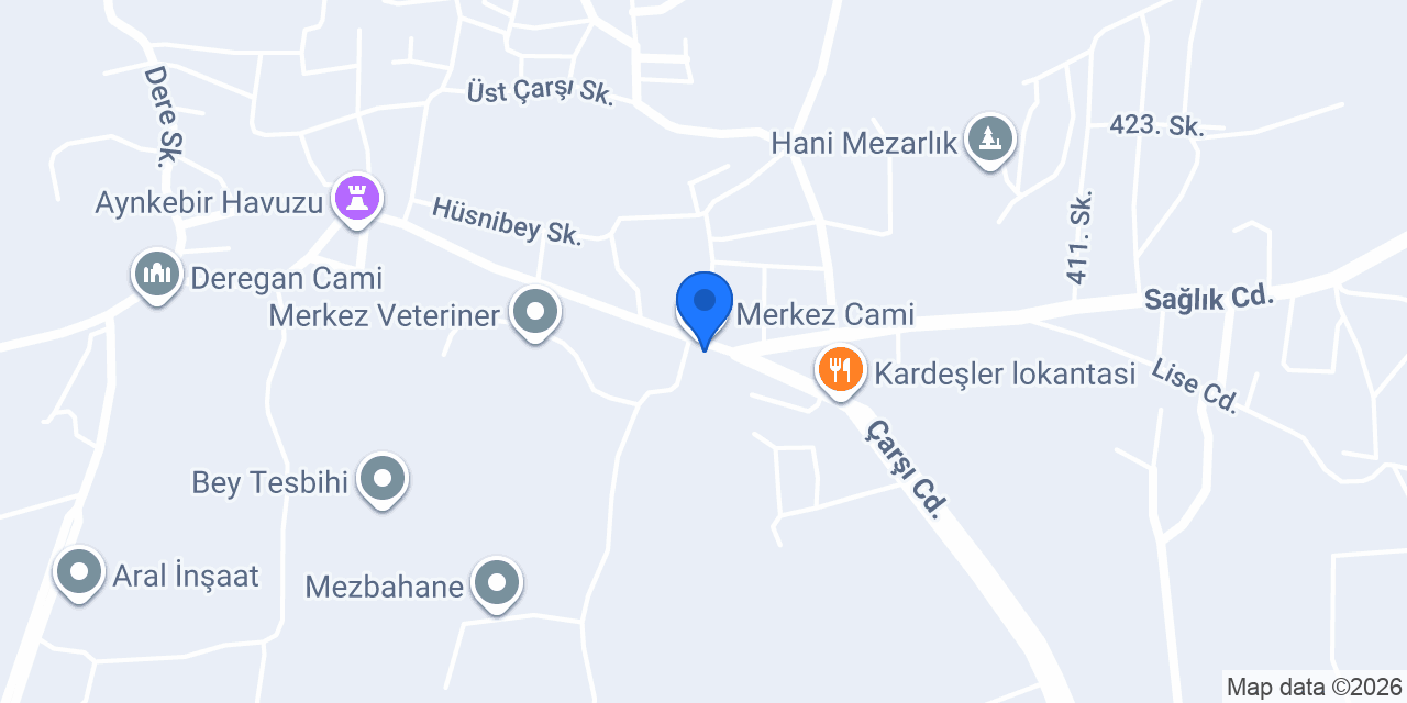 Lastiğim - Hani Oto Lastik konumu