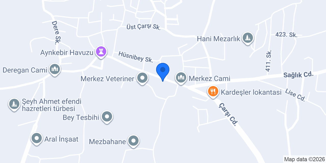 Mezelek Büfe konumu