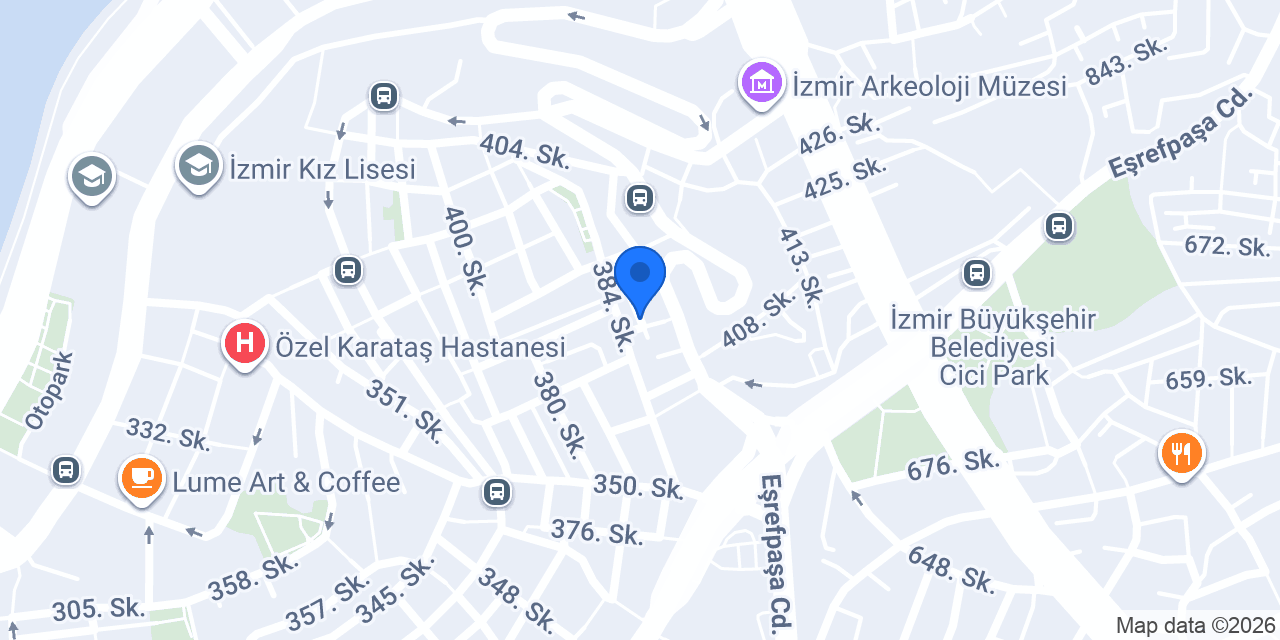 İzpar konumu