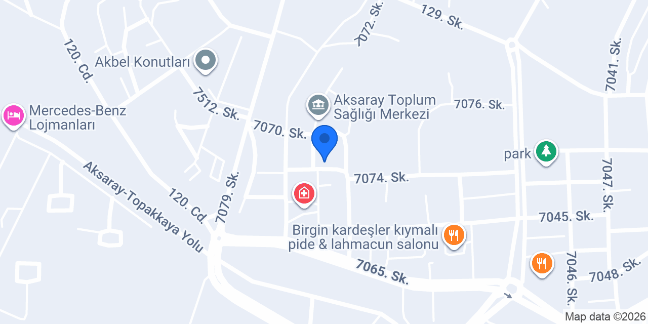 Tekeli Eczanesi konumu