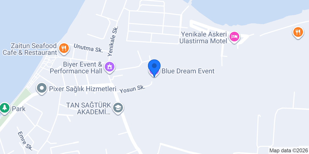 Blue Dream Event konumu
