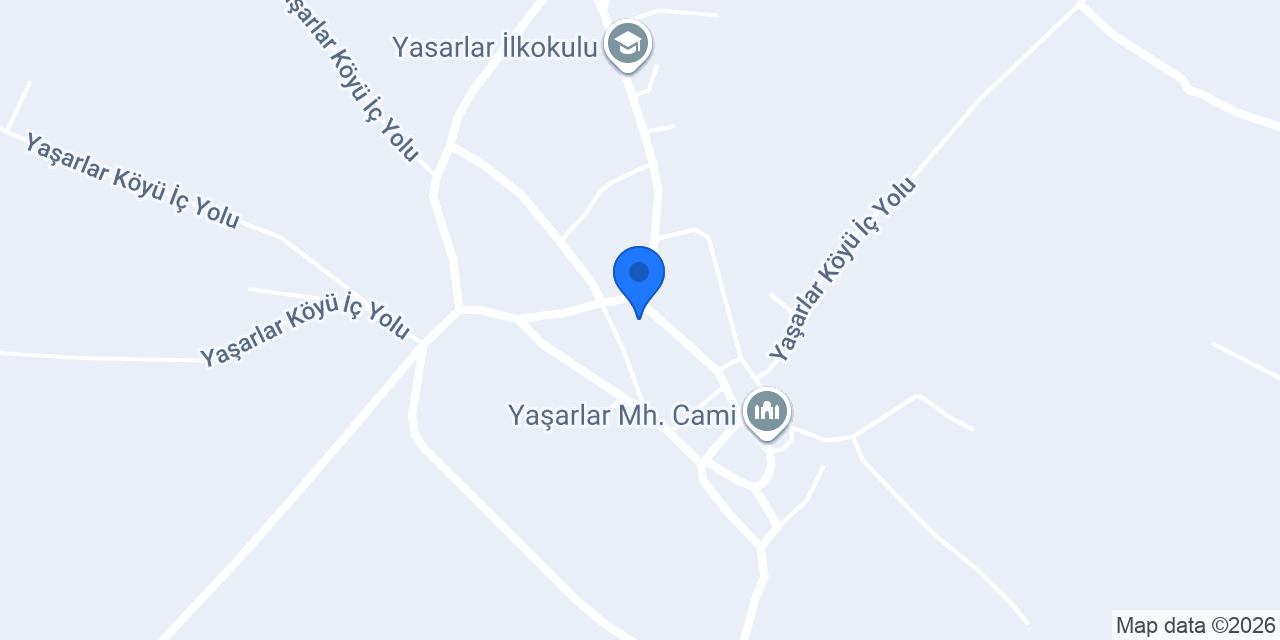 Yaşarlar Köyü Muhtarlığı konumu