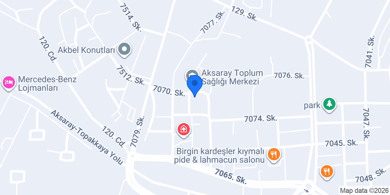 İbni Sina Eczanesi konumu