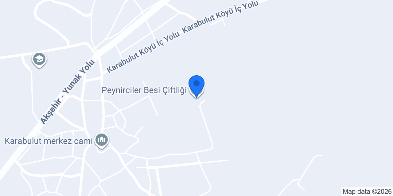 Peynirciler Besi Çiftliği konumu