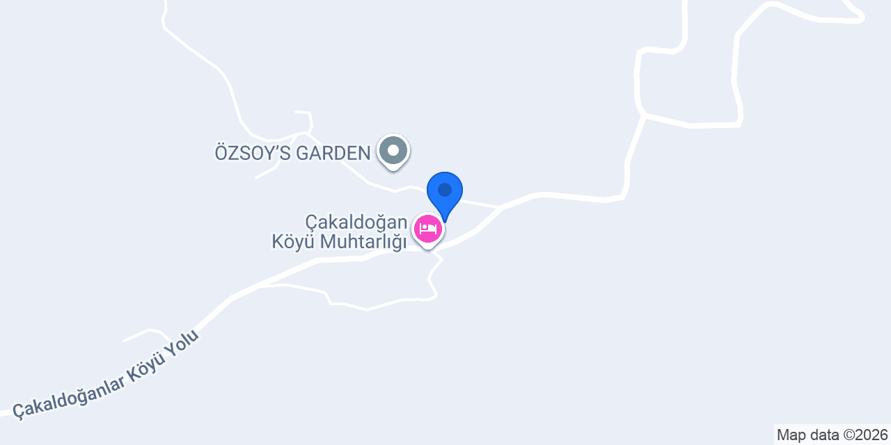 Çakaldoğan İlkokulu konumu