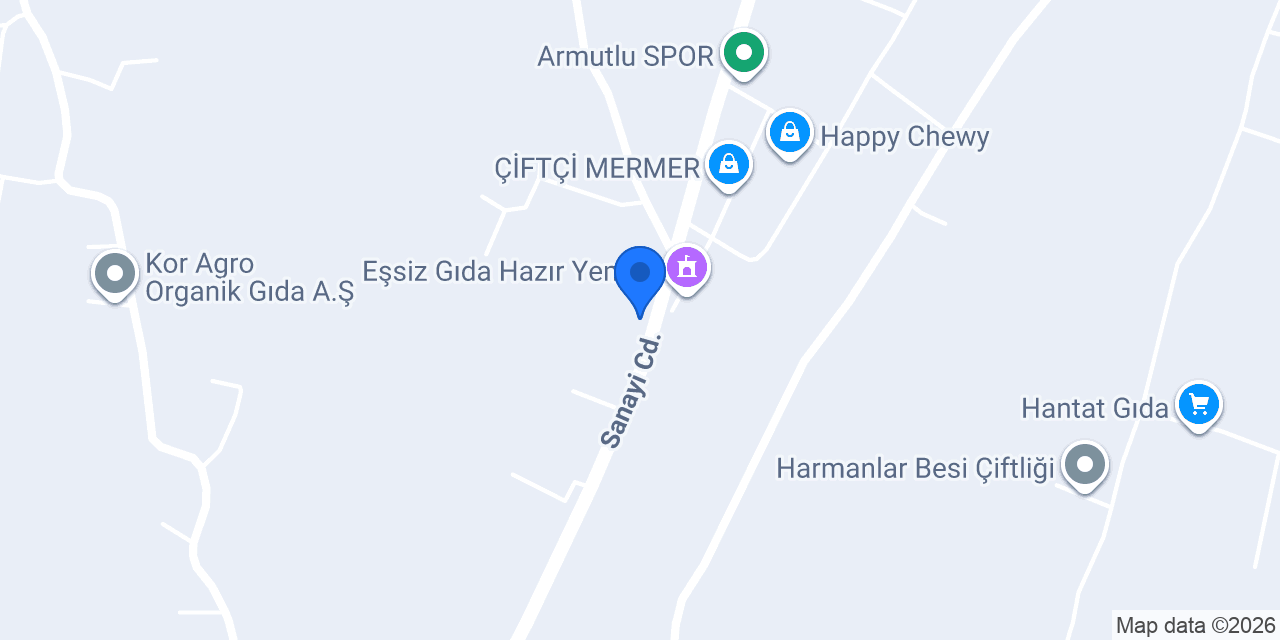 Bilcen Gıda konumu