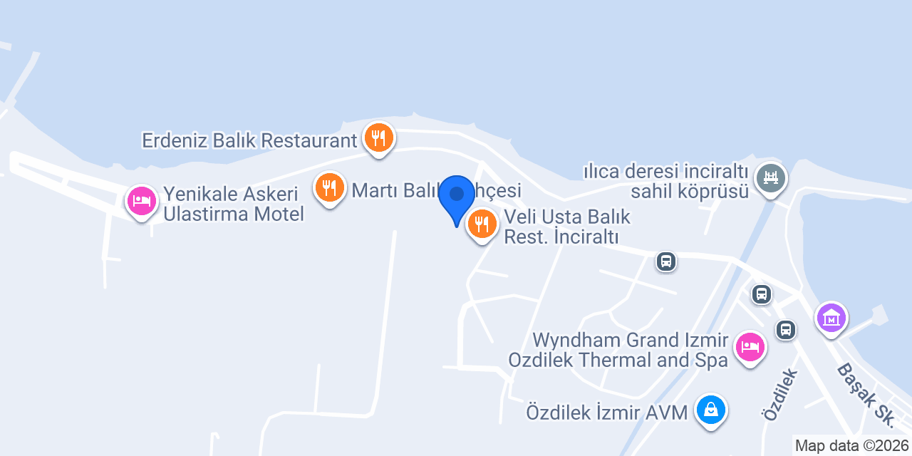 İnciraltı Tarım Ltd.Şti. konumu