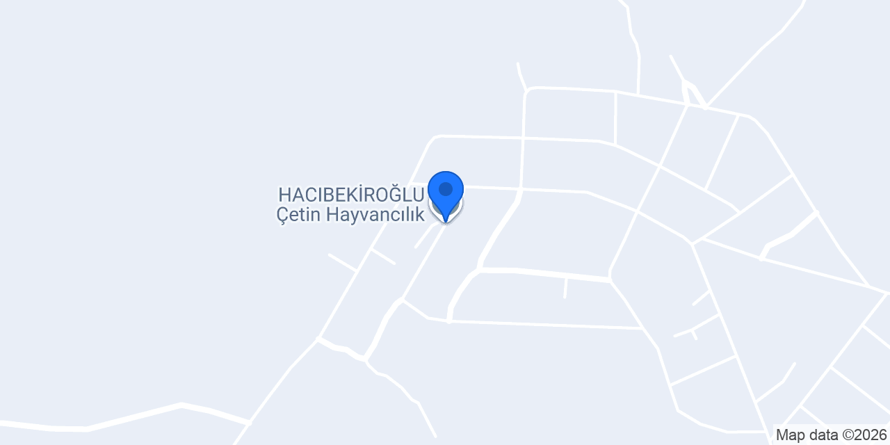 HACIBEKİROĞLU Çetin Hayvancılık konumu