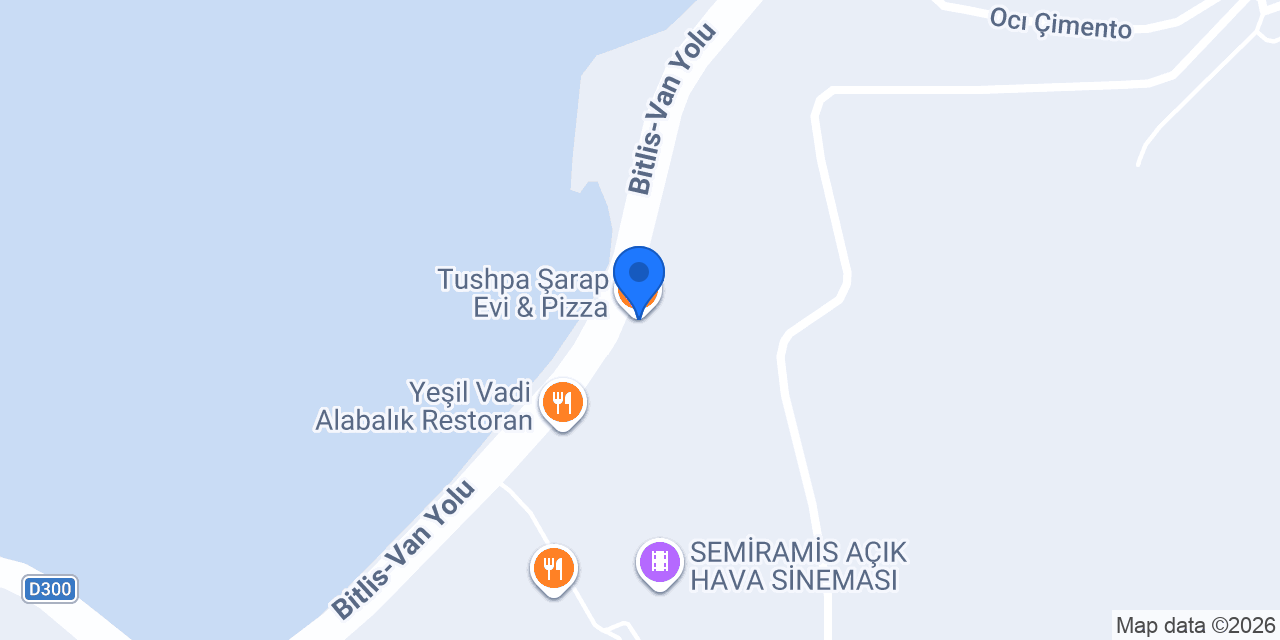 Tushpa Şarap Evi & Pizza konumu