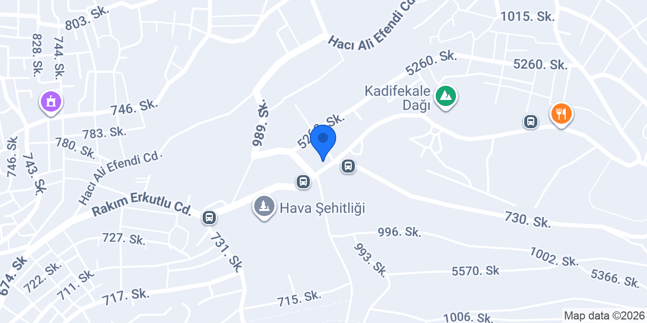 Kale Taksi konumu