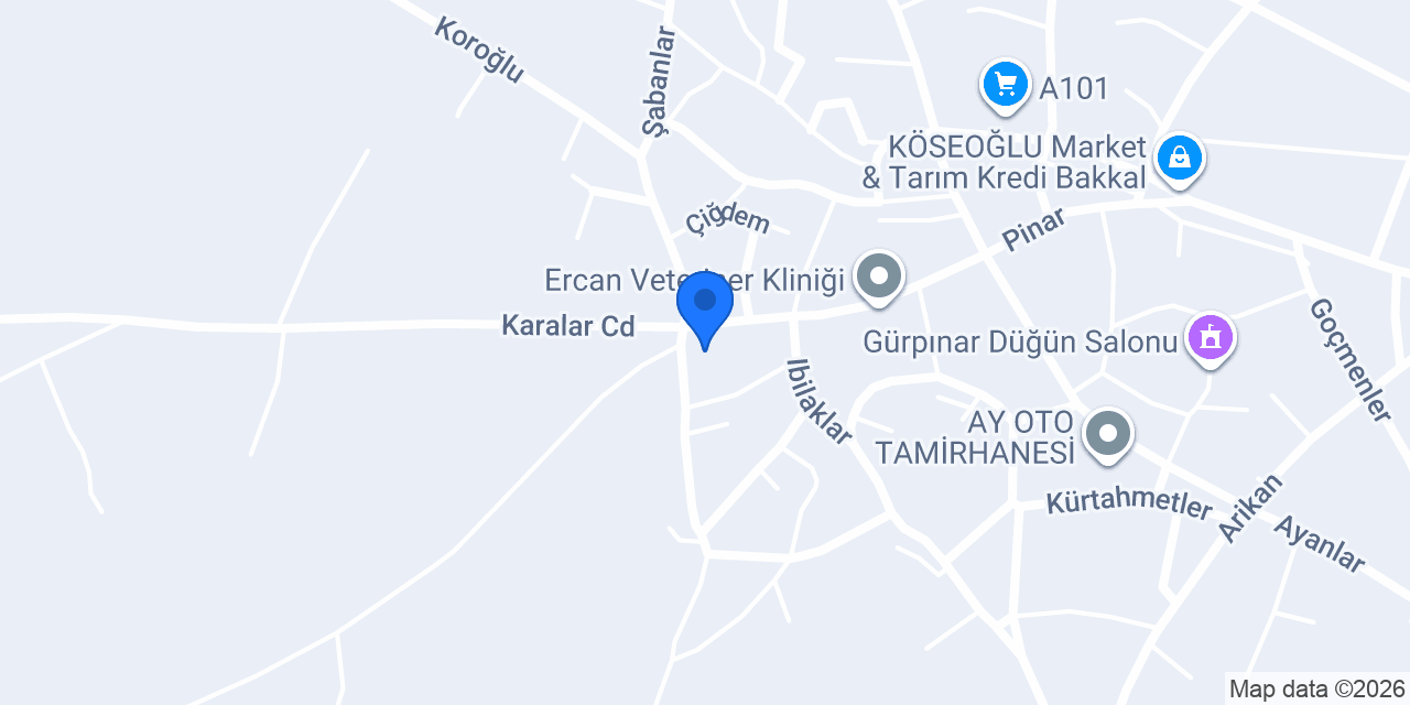 Gürpınar Pancar Kooperatifi konumu