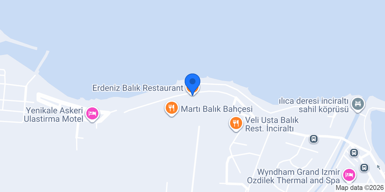 Erdeniz Balık Restaurant konumu