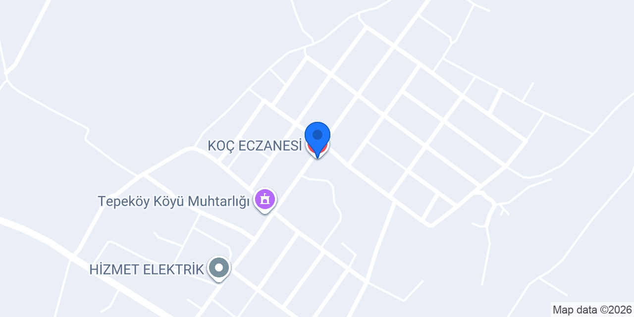 KOÇ ECZANESİ konumu