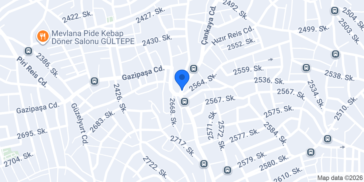Damak Döner konumu