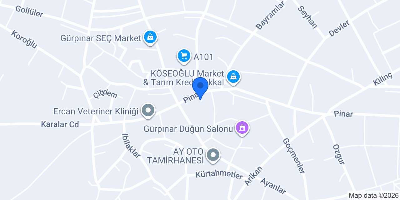 Güner Kasap konumu