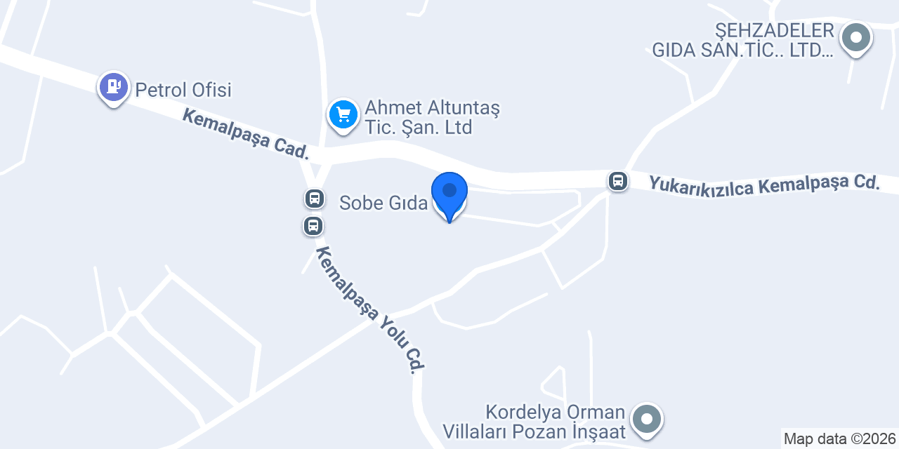 Sobe Gıda konumu