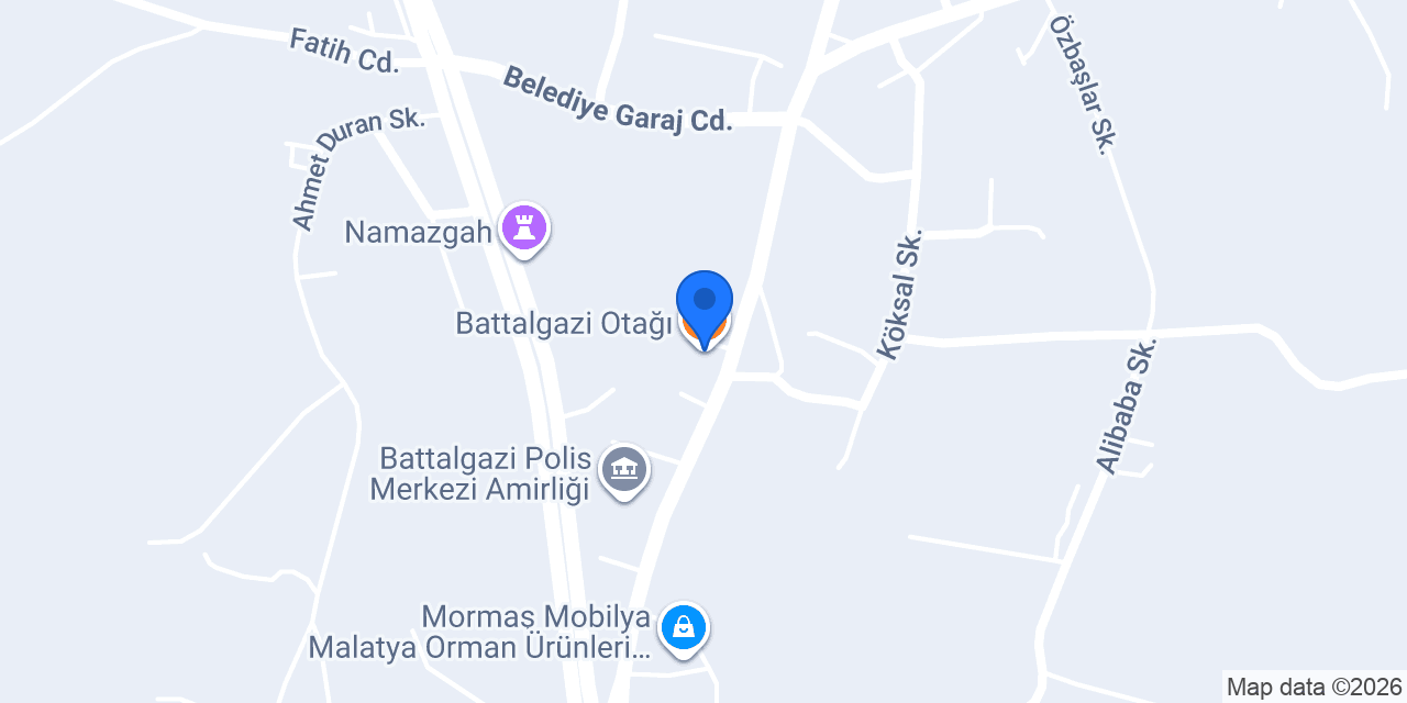 Battalgazi Otağı konumu