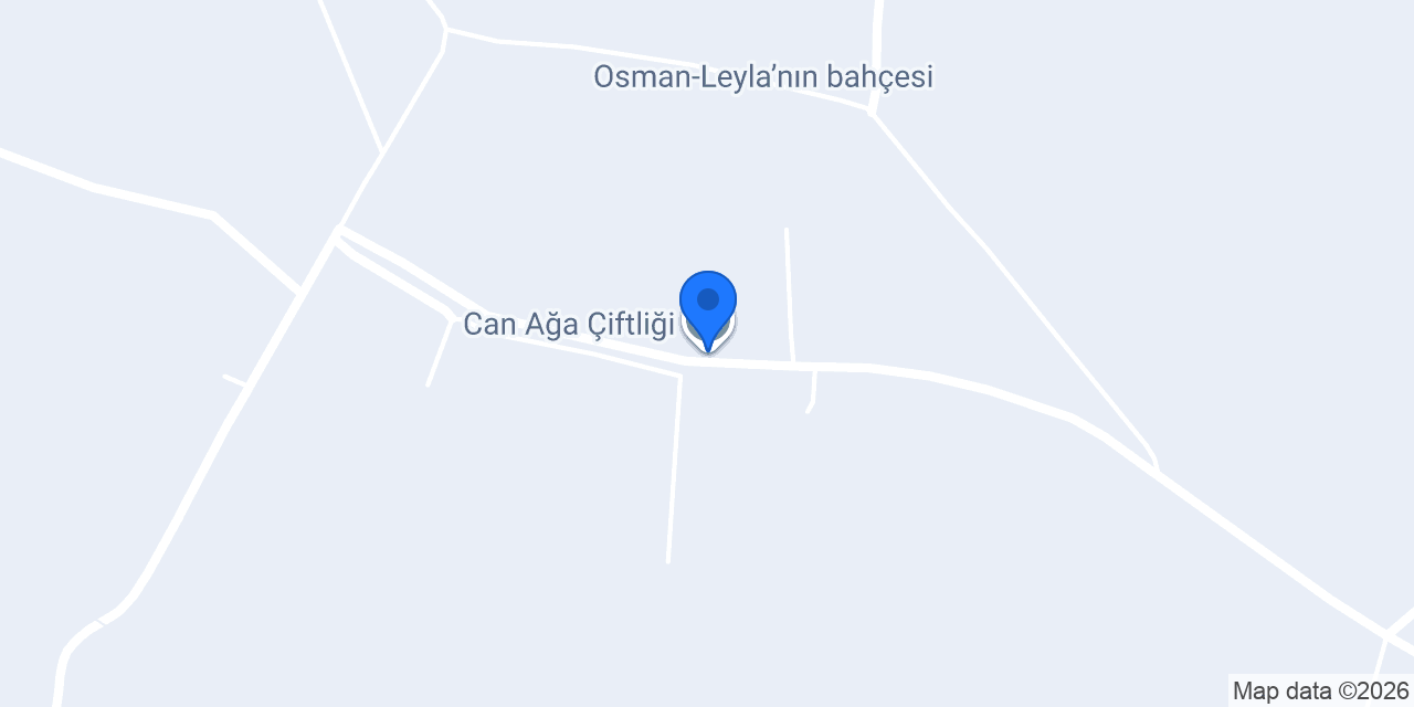 Can Ağa Çiftliği konumu