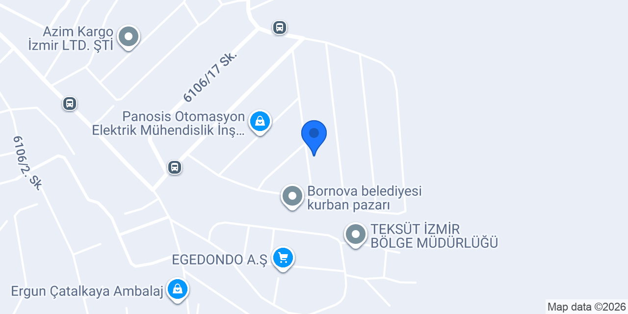 Ege Suder Gıda konumu