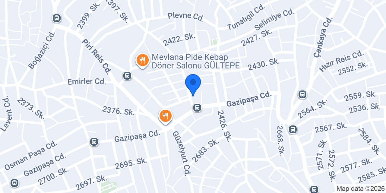 Gültepe Polis Merkezi konumu