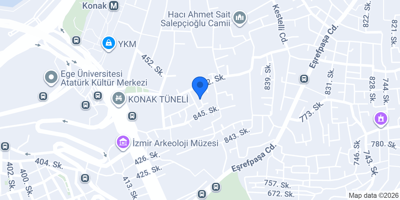 Kristal Matbaa konumu
