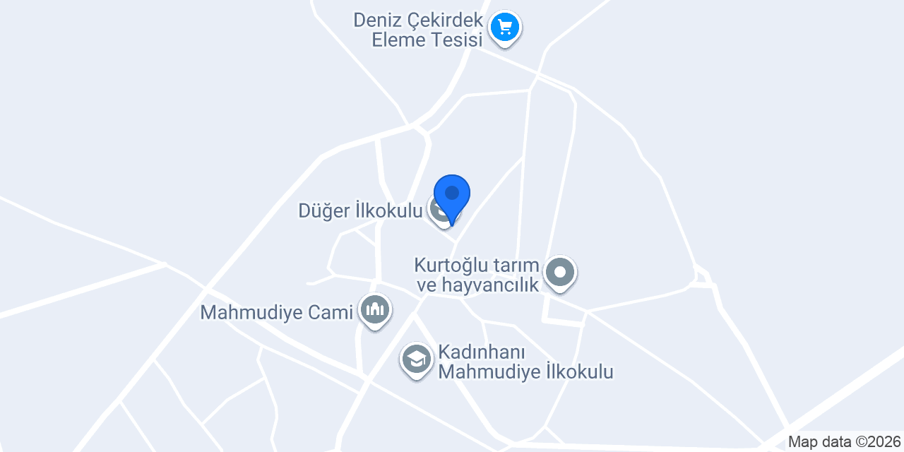 Düğer İlkokulu konumu