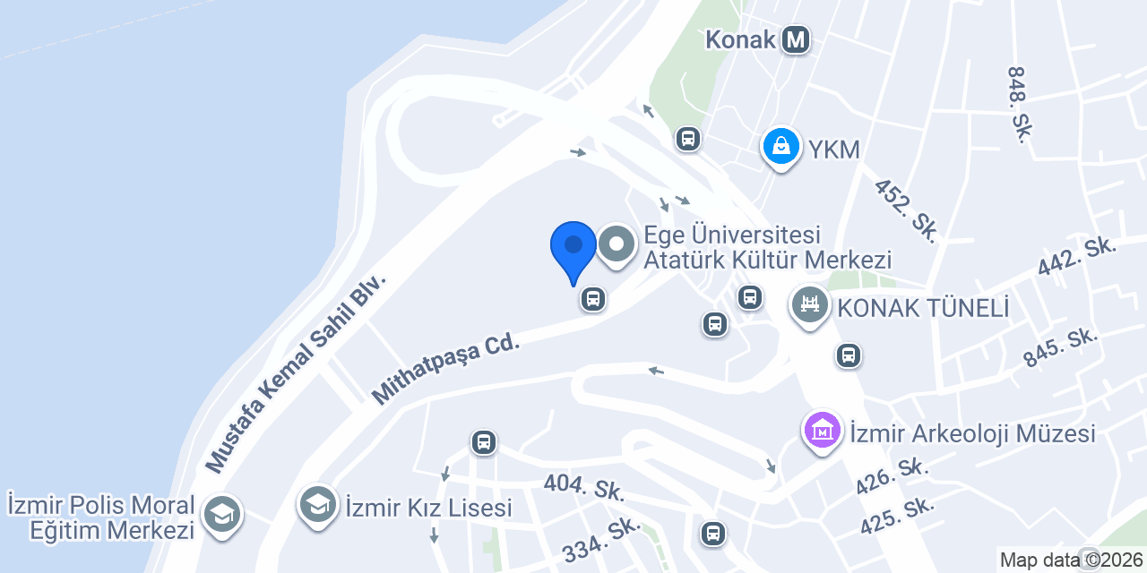 Mavi Sanat Atölyeleri konumu