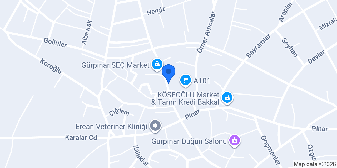 Martı Kebap konumu