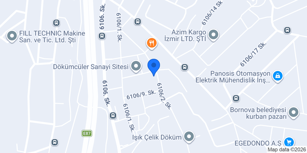 Gönen Döküm konumu