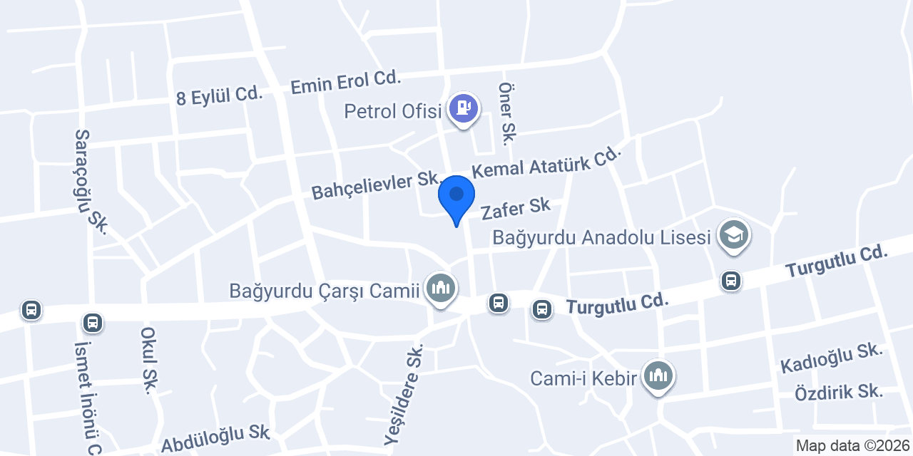 Ptt-bağyurdu Şubesi konumu