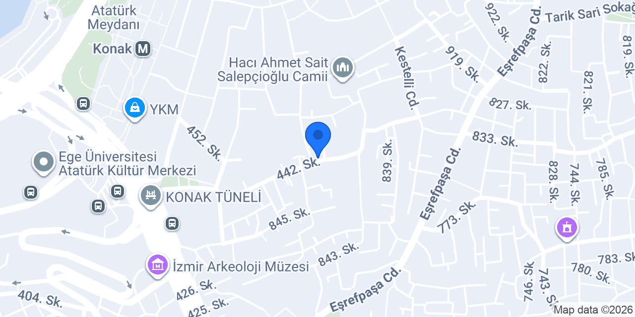 Atak Matbaa konumu