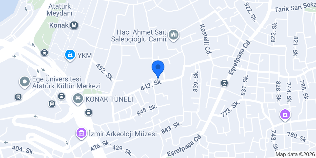 Kişiye Özel Terzi Lokman konumu