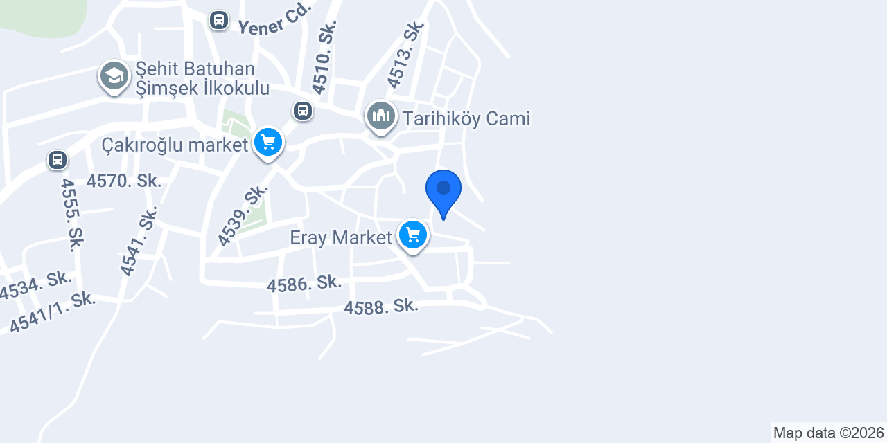 Başak Market konumu