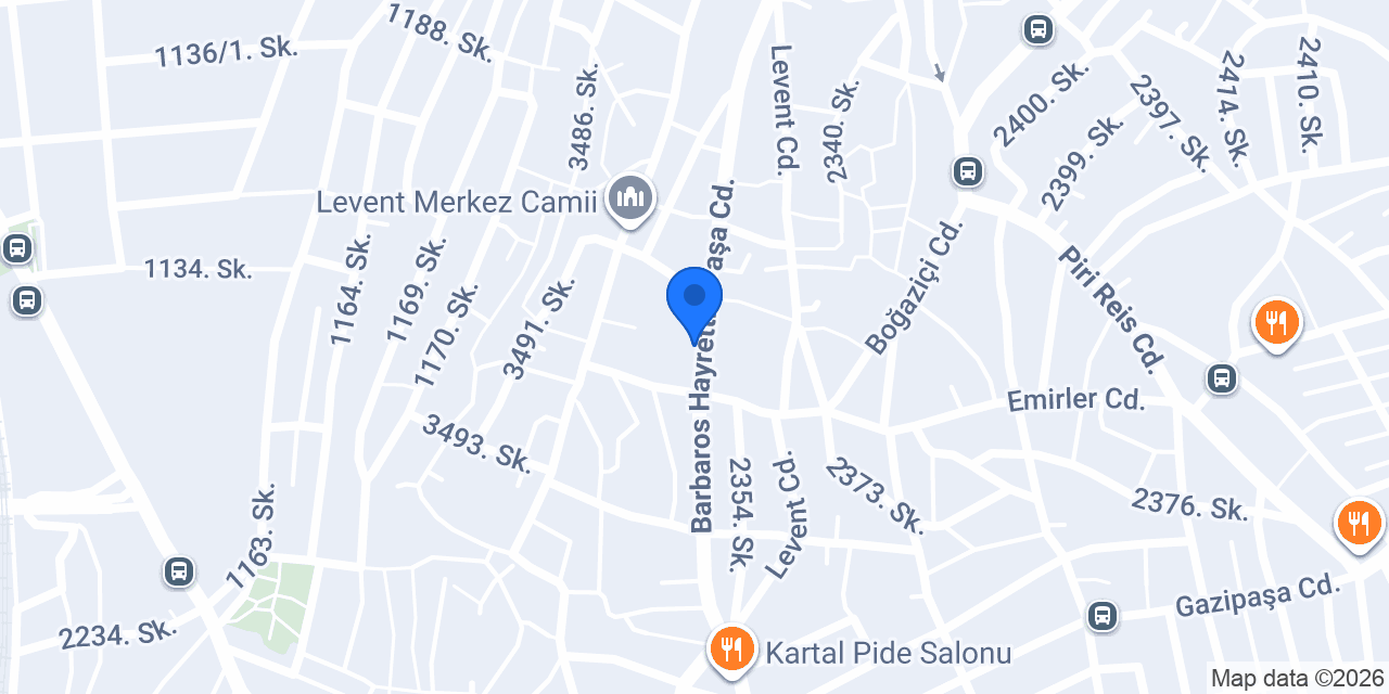 Özge Erkek Kuaförü konumu