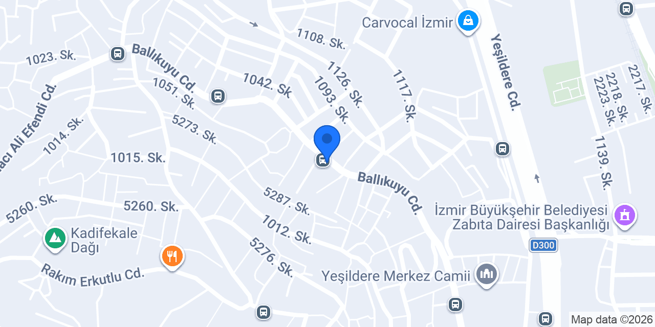 Akça Unlu Mamülleri konumu