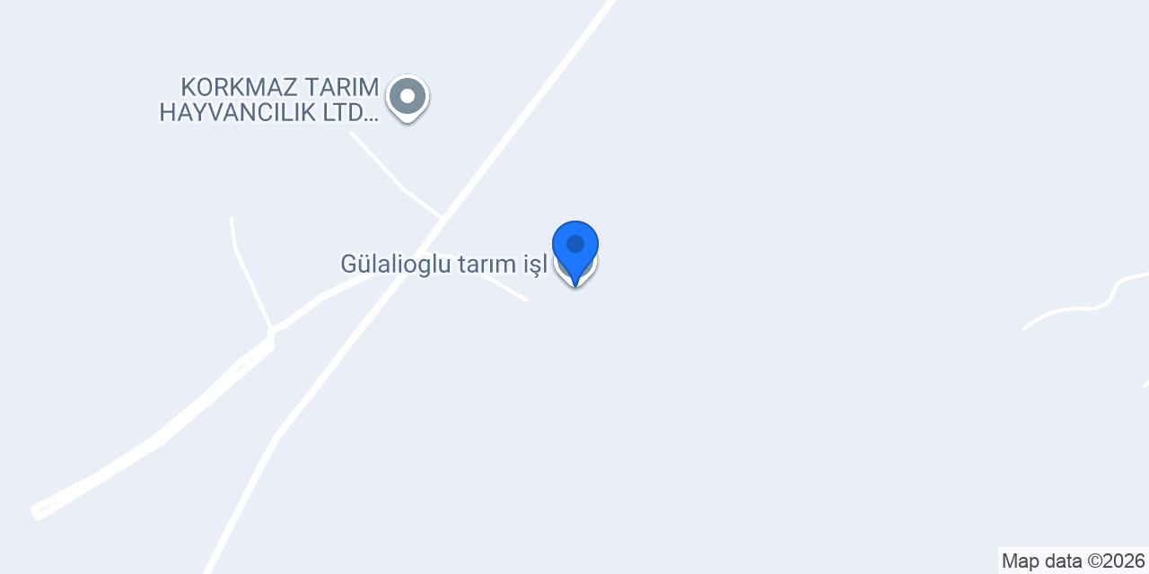 Gülalioglu tarım işl. konumu